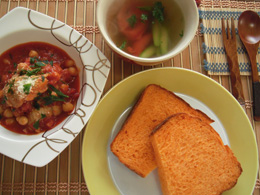トマトチーズ食パン 写真