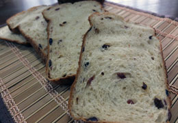 黒糖フルーツブレッド 写真