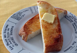 あこ酵母のふわふわ食パン 写真